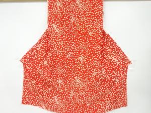 アンティーク　雪月花模様袖無し長襦袢